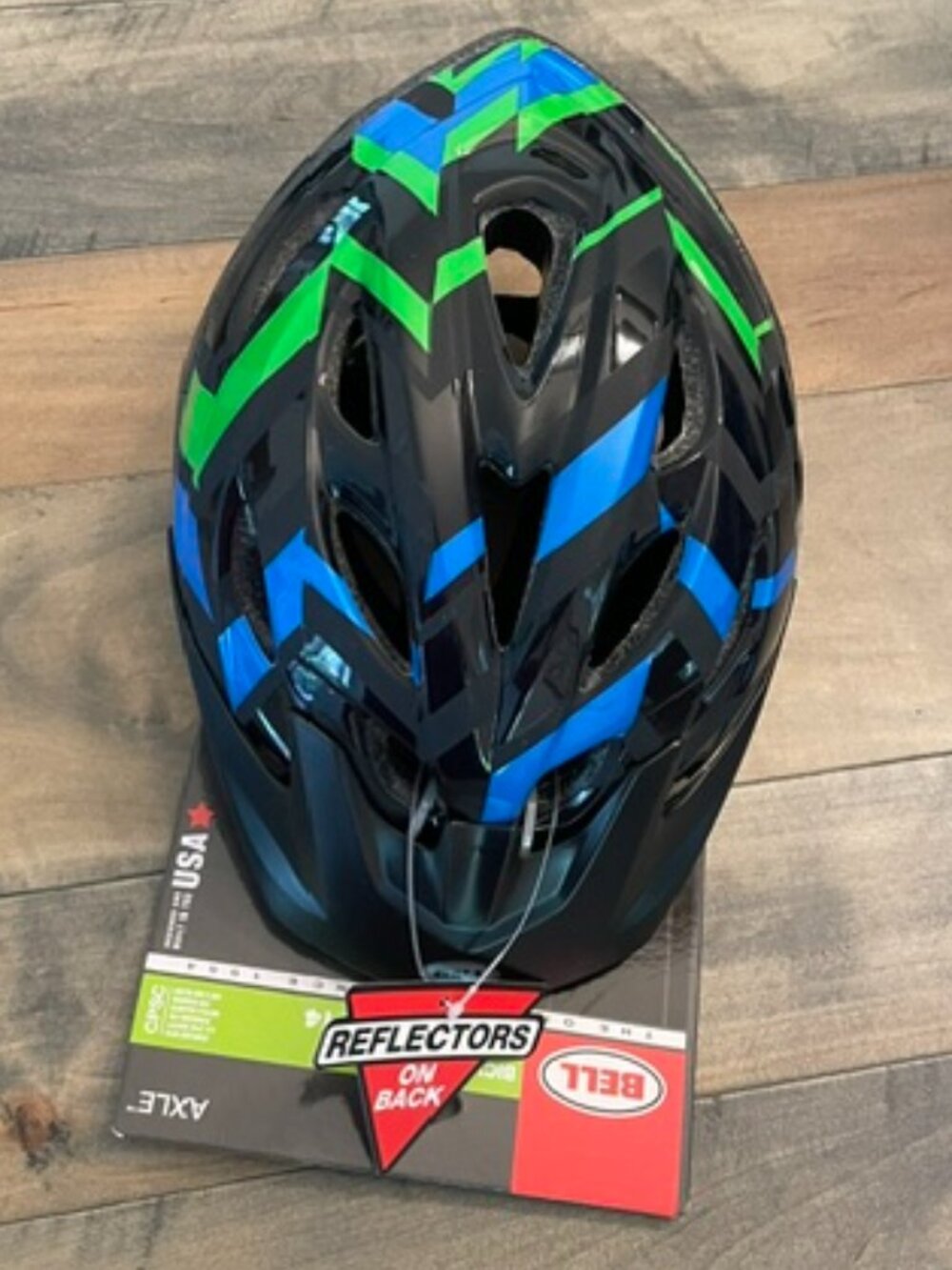 Bell Track Youth Bicycle Safety Helmet with Reflector - New Ages 8-14